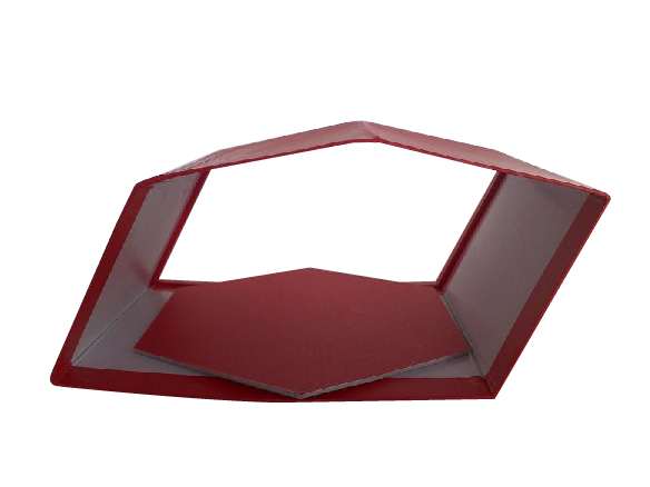 Hexagonal folding Paper Gift Box For Chocolate Cookies Packaging