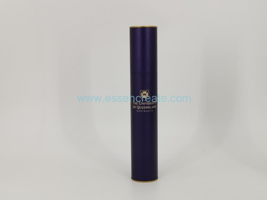 Paper Tube with Gold Tin End