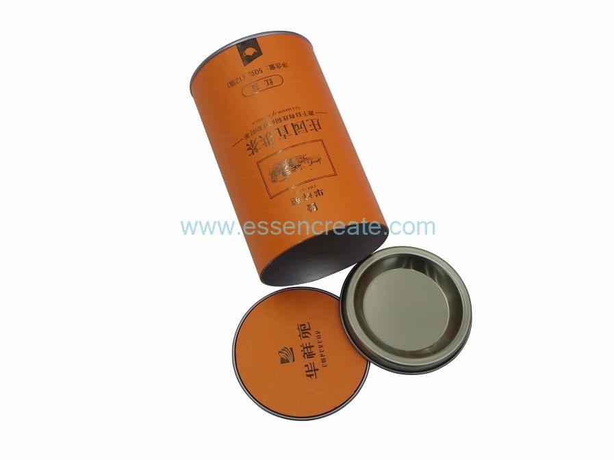 Bump Metal Concave-Convex Tin Composite Paper Tea Cans 