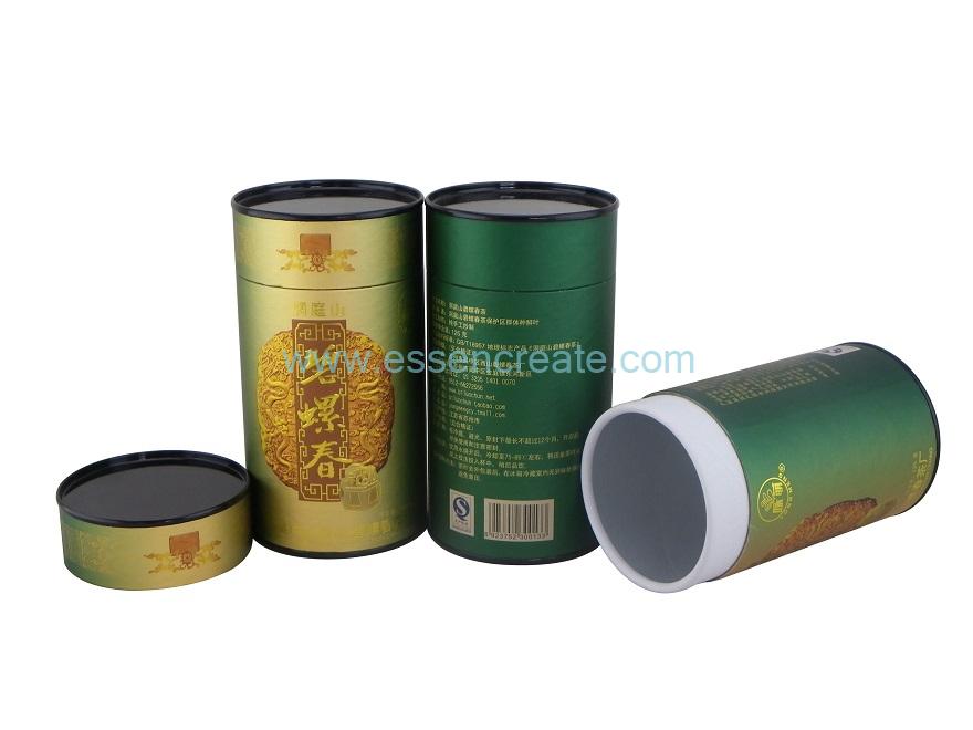 Rolled Edge Tube with Tin Lid