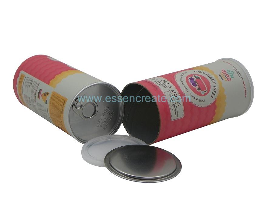 Airtight Paper Cans with EOE Lid