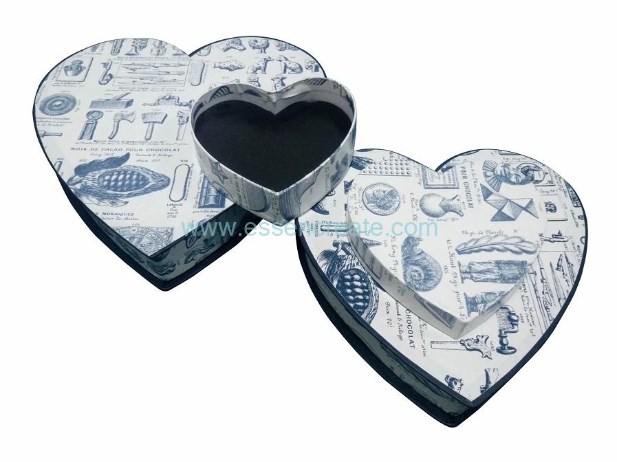 Heart Shaped Paper Gift Chocolate Candy Packaging Box