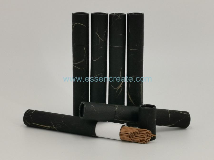 Paper Wrap Round Cardboard Incense Stick Packaging Tube 