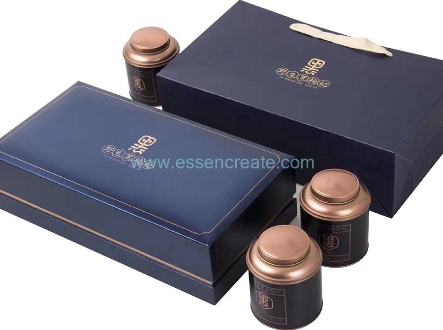 Lycium Ruthenicum Packaging Gift Box with Tin Canisters