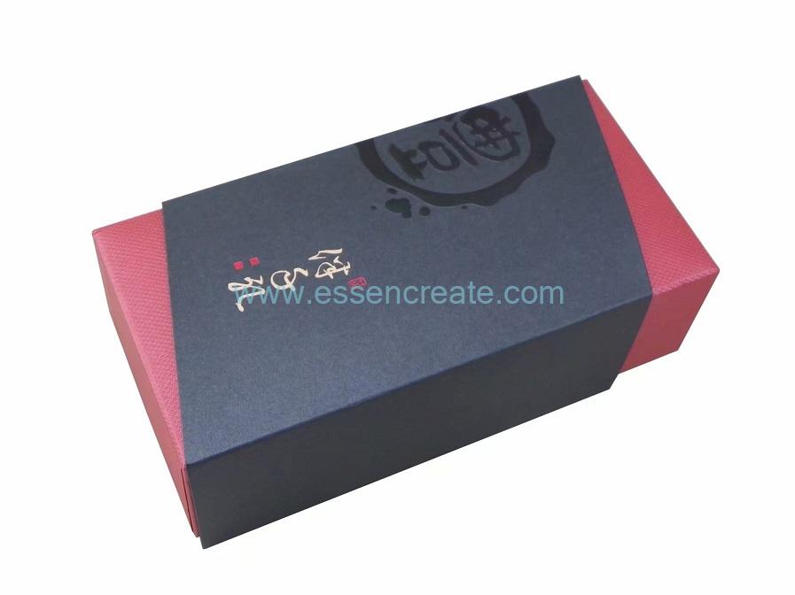Lid and Base Tea Packing Square Cover Box 