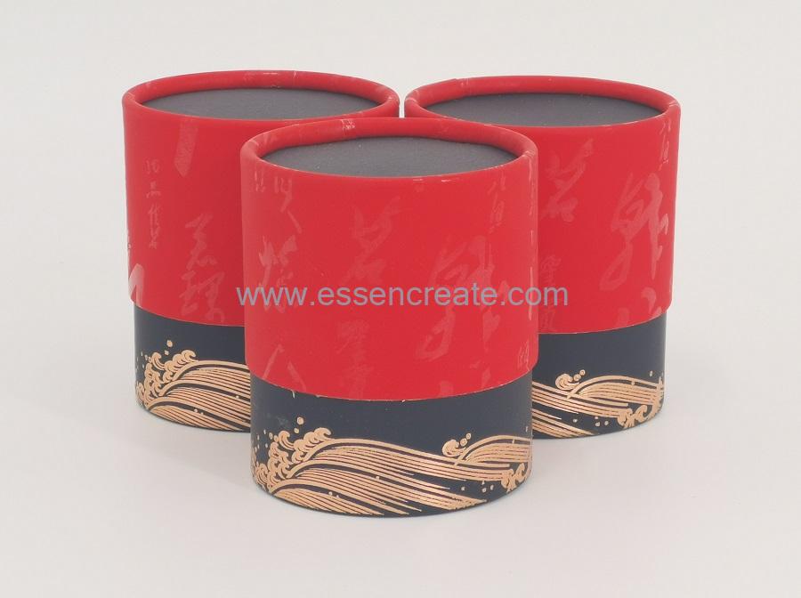 OEM Two Pieces Telescope Cylinder Tea Packaging Box