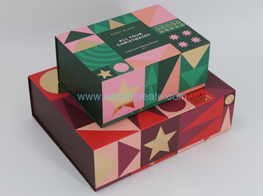 Collapsible Magnetic Chocolate Box