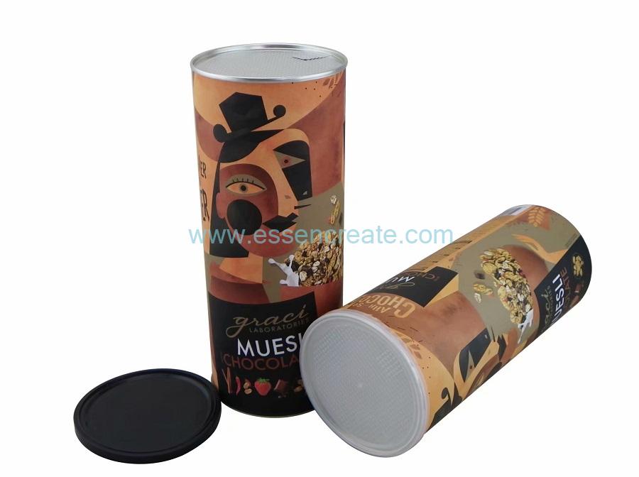 Cornmeal Packaging Non-toxic Food Grade Composite Paper Tube