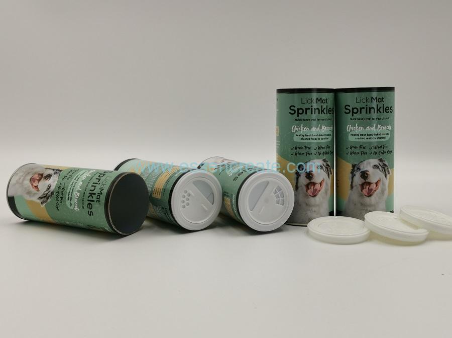 Dog Food Packaging Shaker Paper Cans
