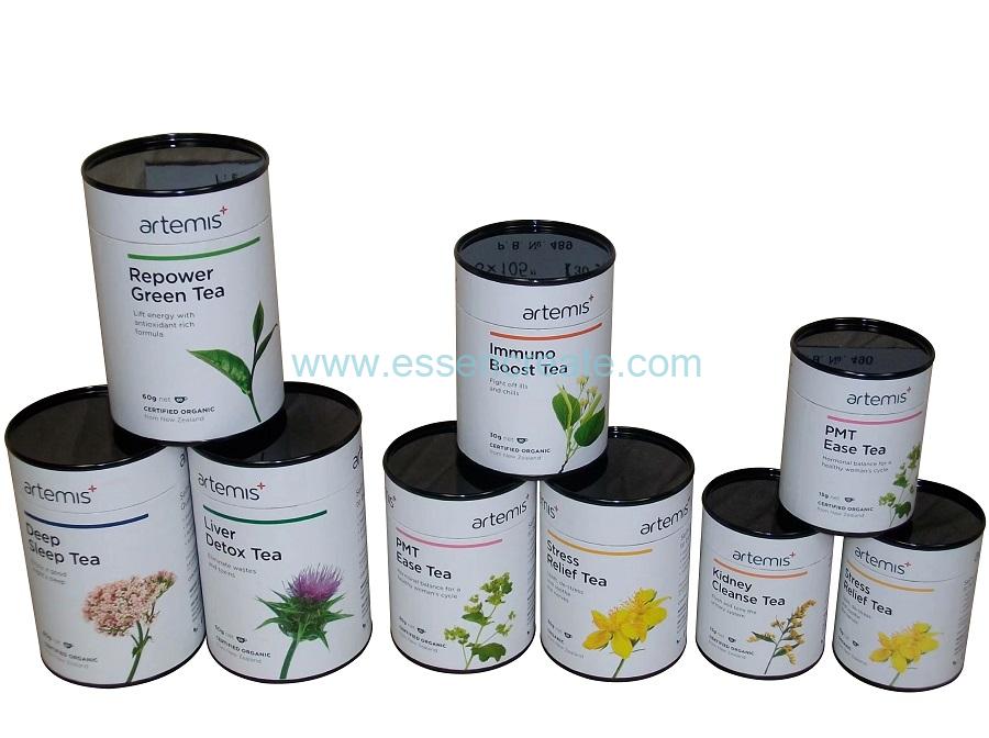 Herbal Tea Packaging Paper Cans