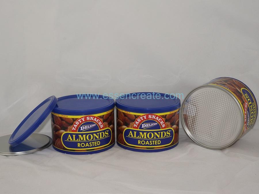 Cashew Packaging Paper Canister Manufacturer