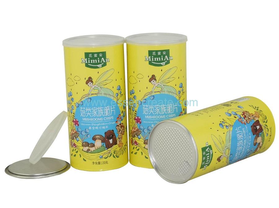 Paper Dried Food Packing Tube China