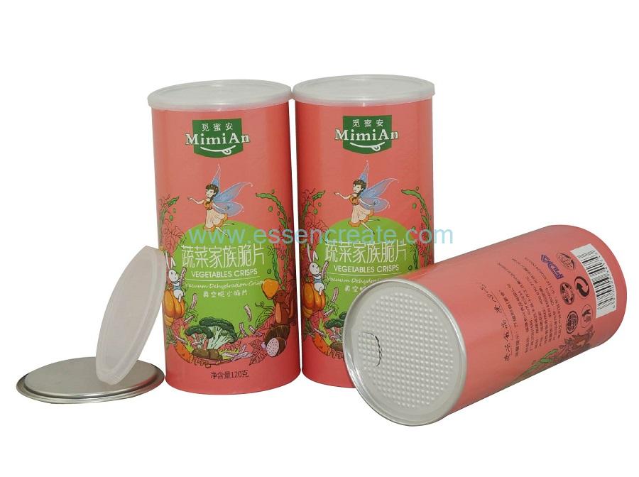 Paper Dried Food Canister Packaging Supplier