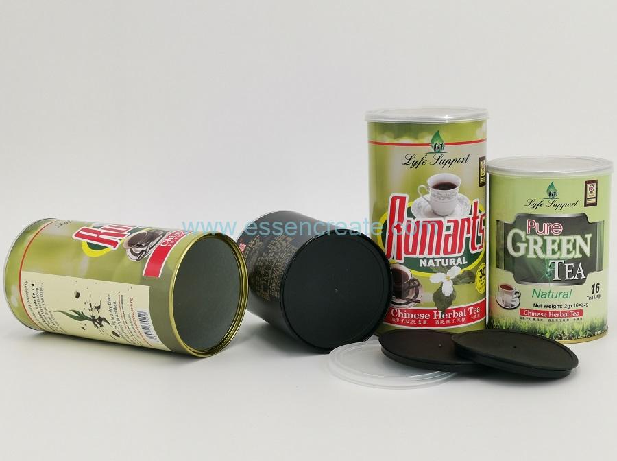 Custom Paper Tea Cans