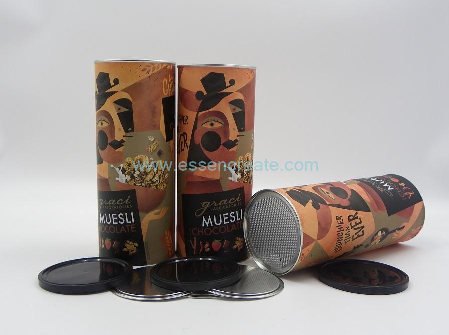 Cereals Packaging Paper Cans
