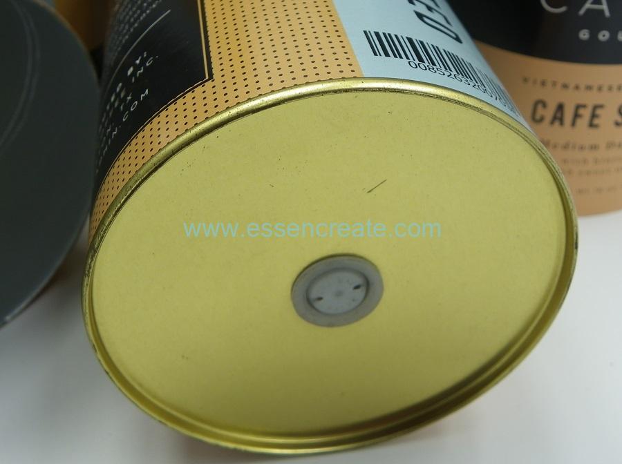Paper Cans with Vent Valve