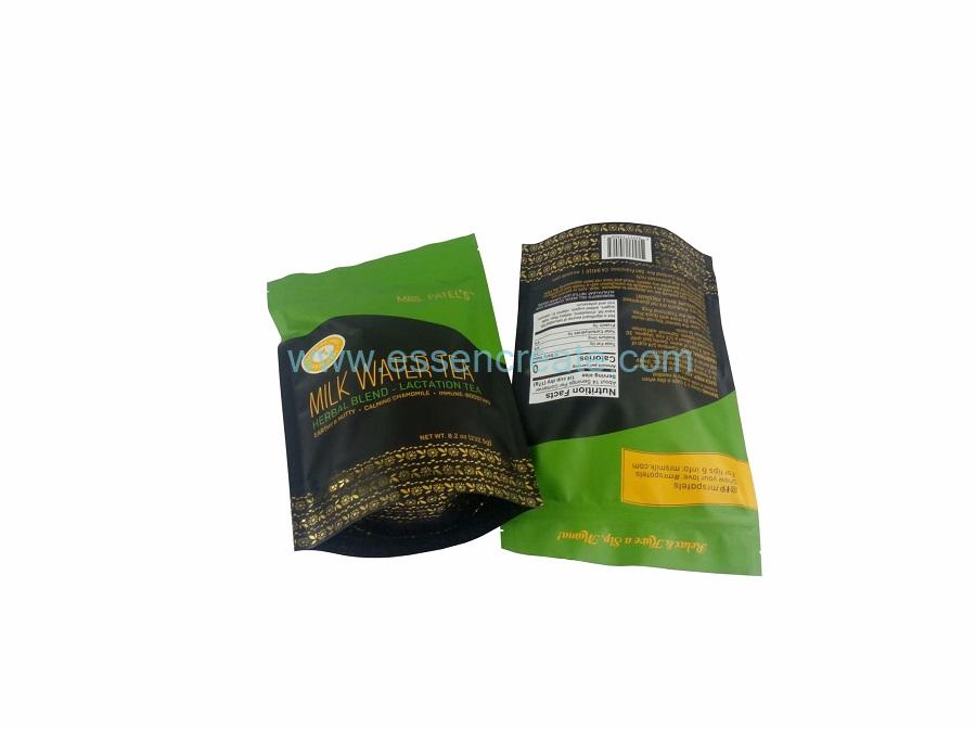 Stand Up Food Packaging Pouch Plastic Bag