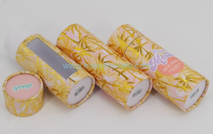 Latas de papel con ventana Latas de papel con ventana