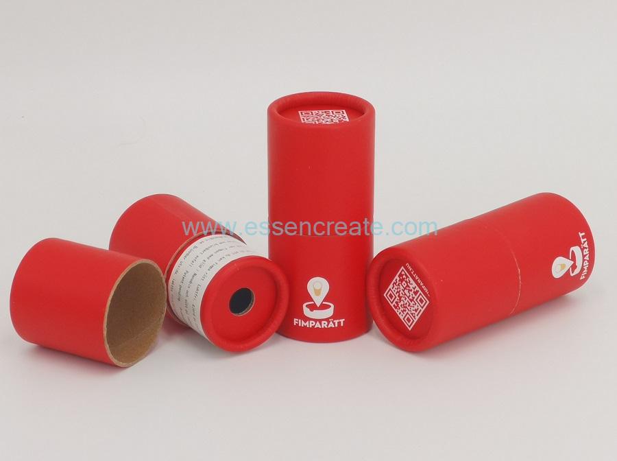 Tubo de papel para embalaje de colillas de cigarrillos