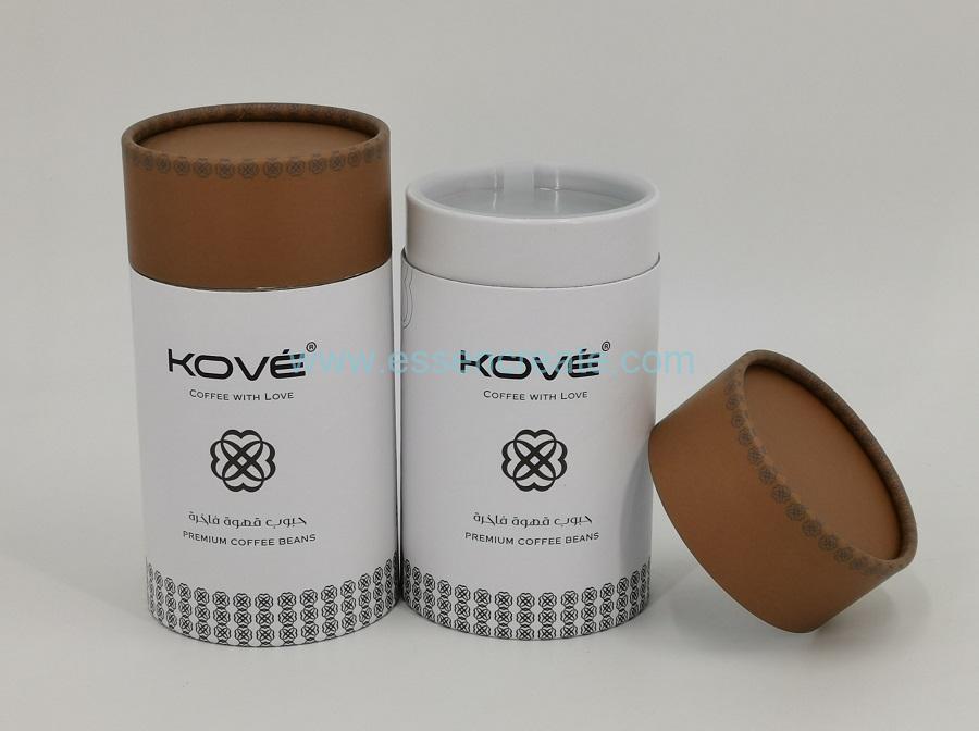 Tubo de papel para embalaje de café Tubo de papel para embalaje de café