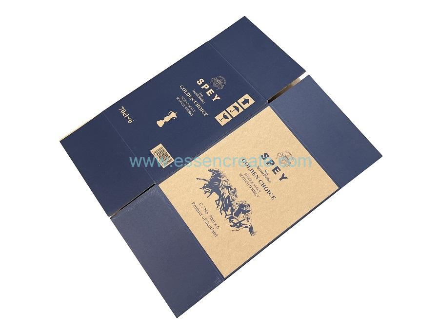 Caja de envío de whisky 70cl