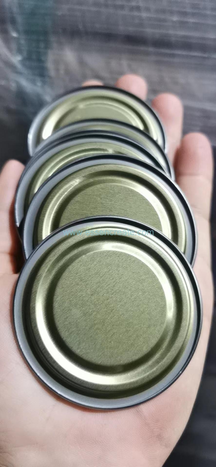 Cubiertas de extremo de hojalata