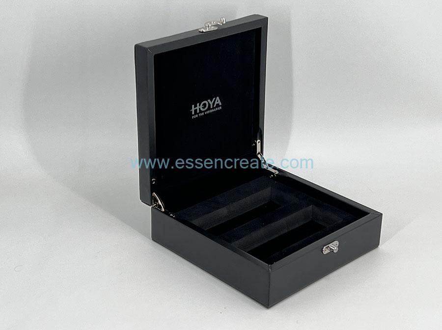 Porta cajas de vino de cuero PU Porta cajas de vino de cuero PU