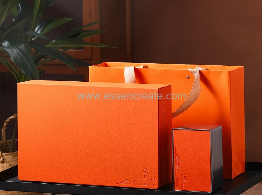 parche para espinillas con caja de aceite de árbol de té