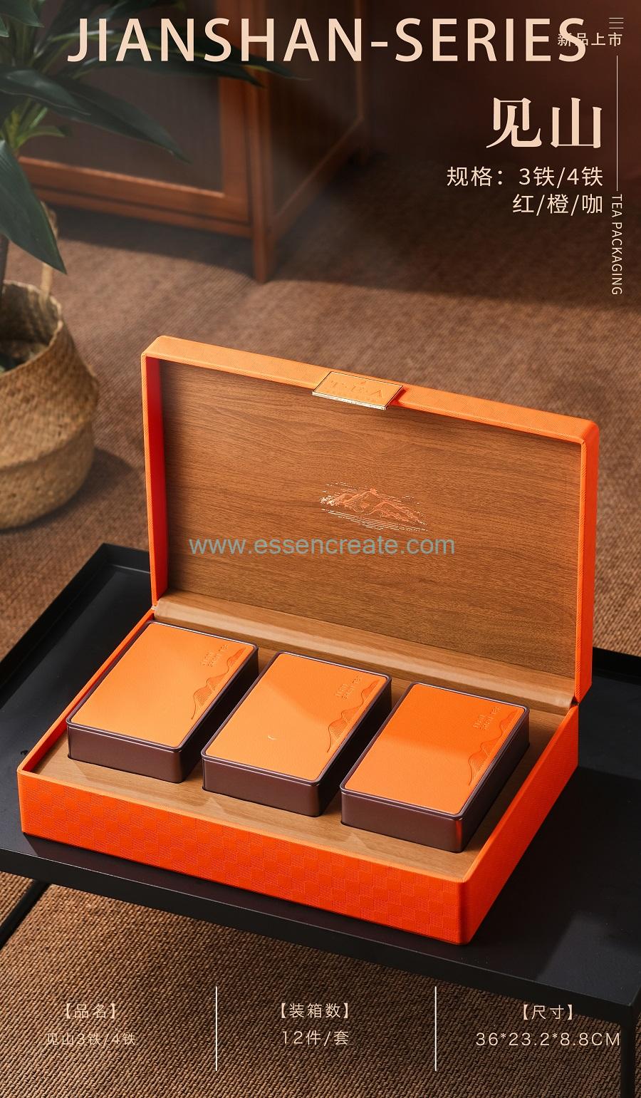 caja de cuero de papel
