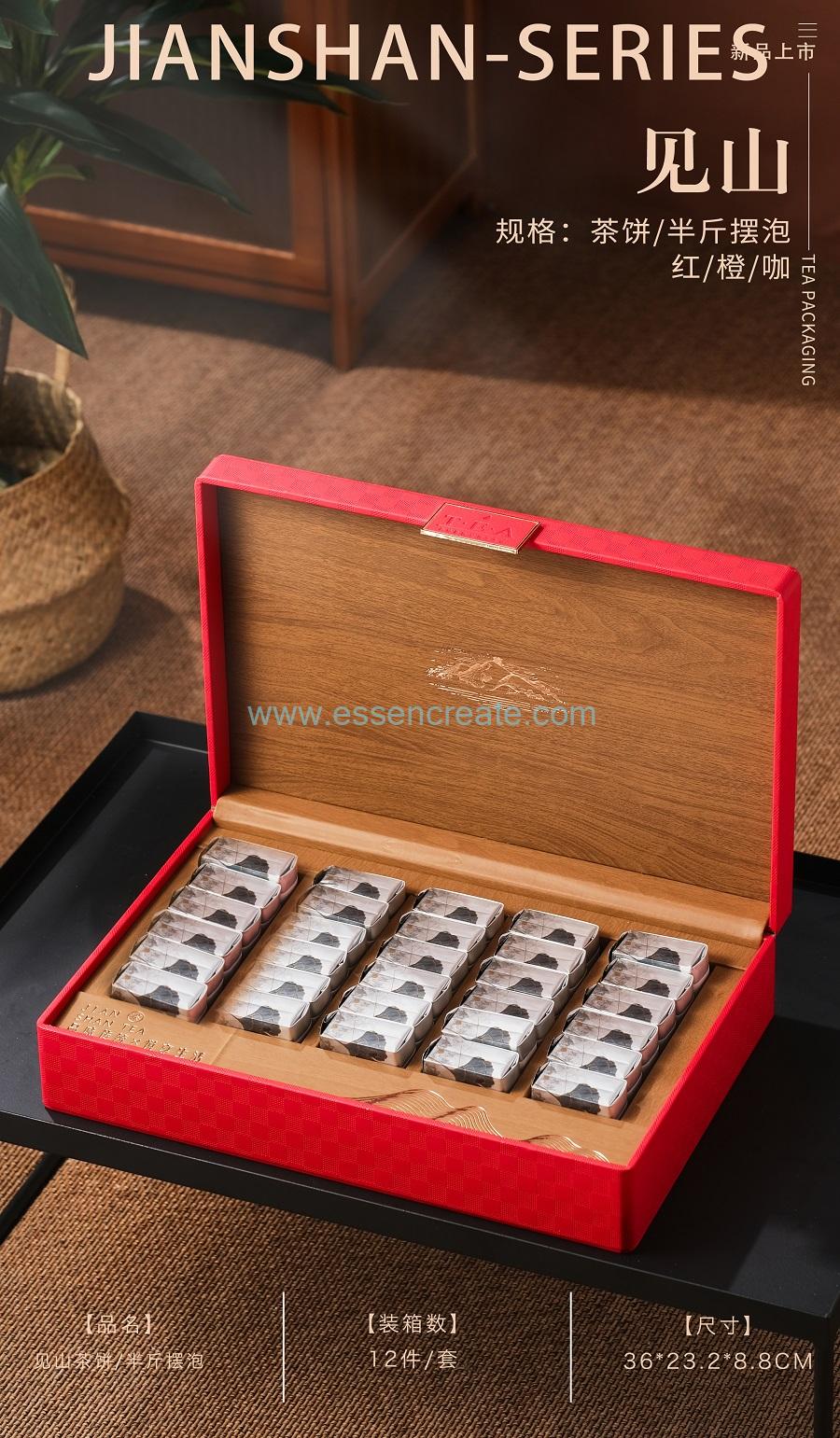 caja de regalo de té negro caja de regalo de té negro