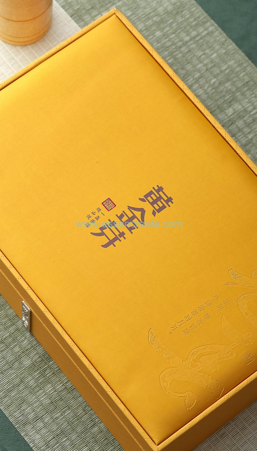 caja de regalo de té orgánico