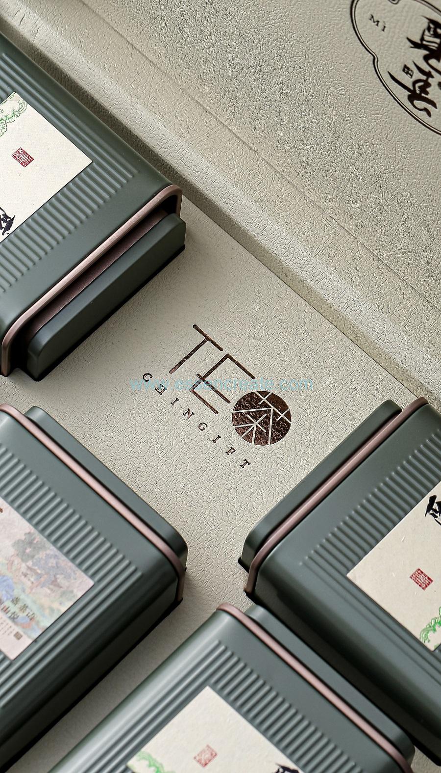 caja de embalaje de té personalizada