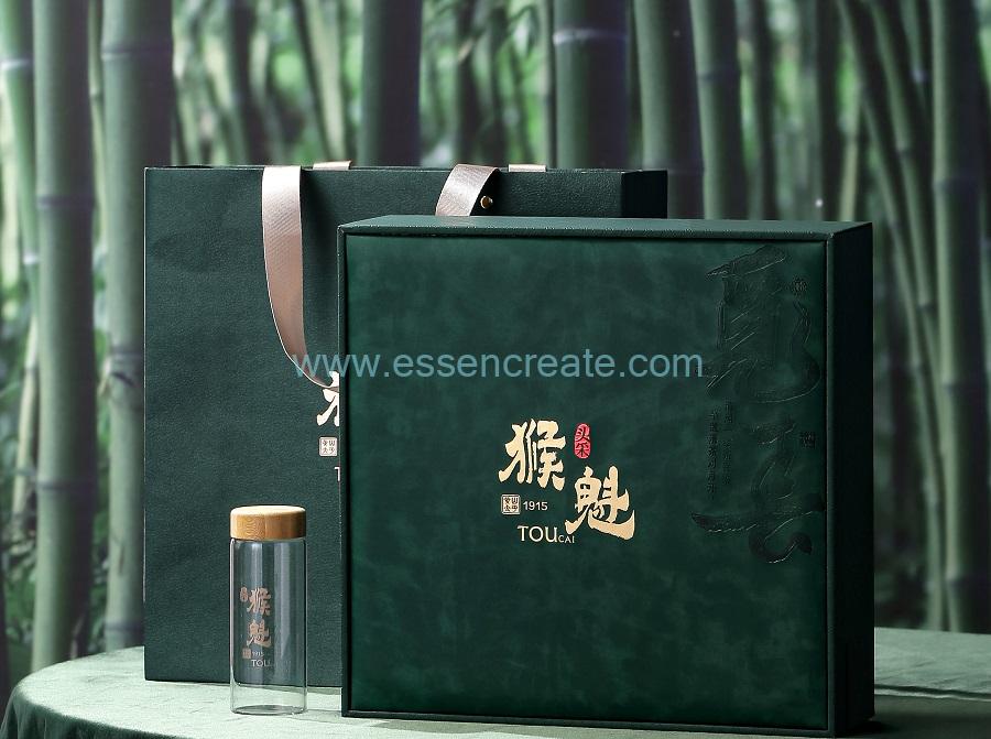 caja de lata ovalada para té caja de lata ovalada para té