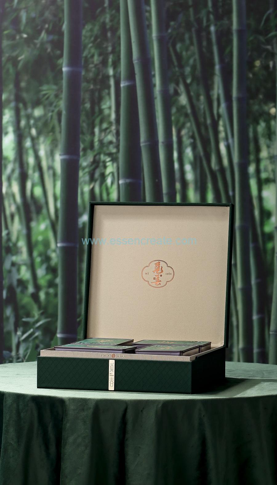 Caja de embalaje de joyería de cuero real baja y baja personalizada Caja de embalaje de joyería de cuero real baja y baja personalizada