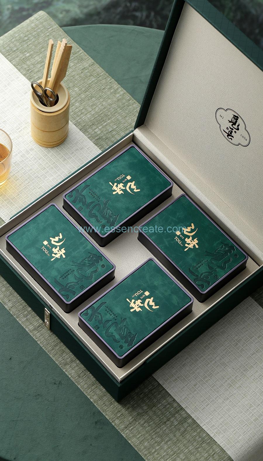 caja de regalo de juego de té chino caja de regalo de juego de té chino