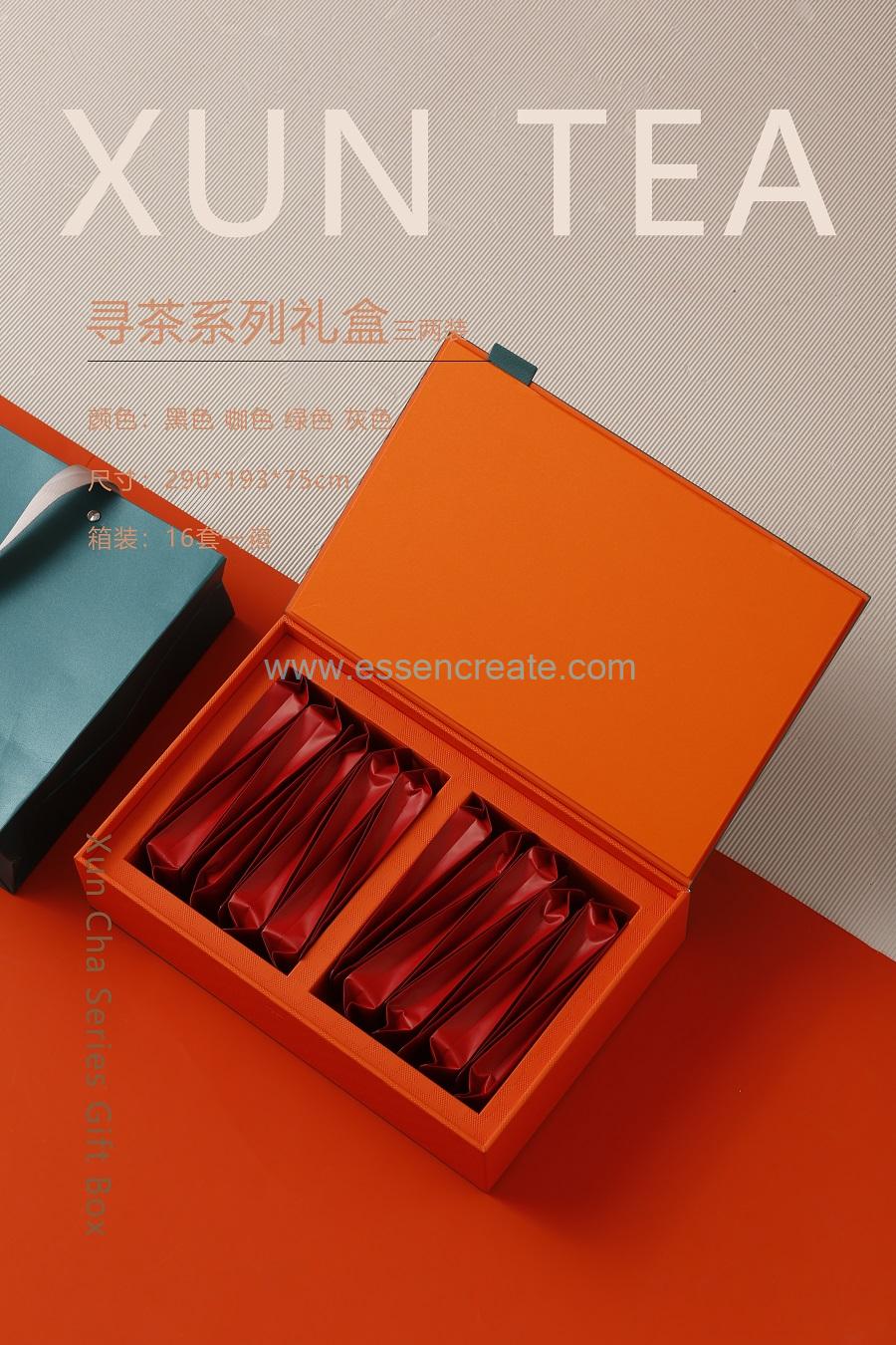 Caja de embalaje de té pequeña portátil mini caja de té vacía Caja de embalaje de té pequeña portátil mini caja de té vacía