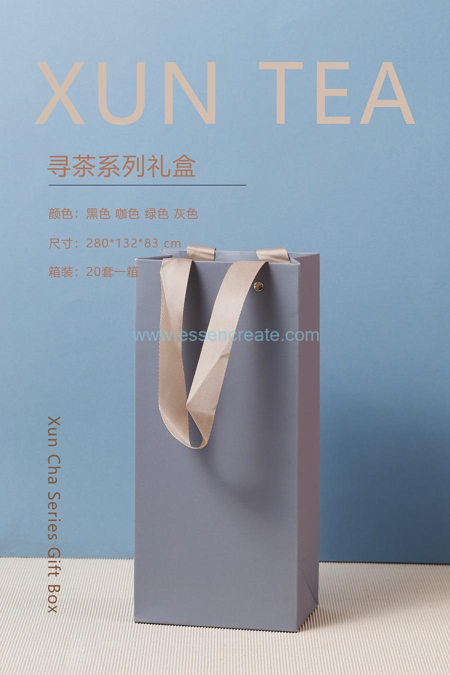 Caja de té alta de papel para bolsitas Caja de té alta de papel para bolsitas