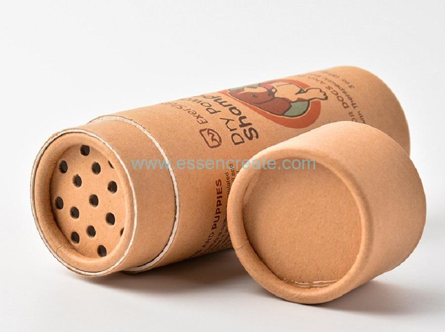 Envases de tubos de papel para té. Envases de tubos de papel para té.