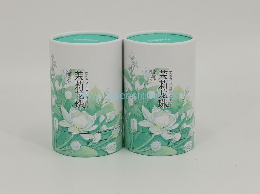 latas de té perfumado