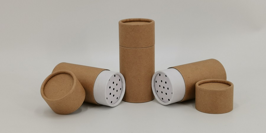 tubo de papel crema para el cuidado de la piel