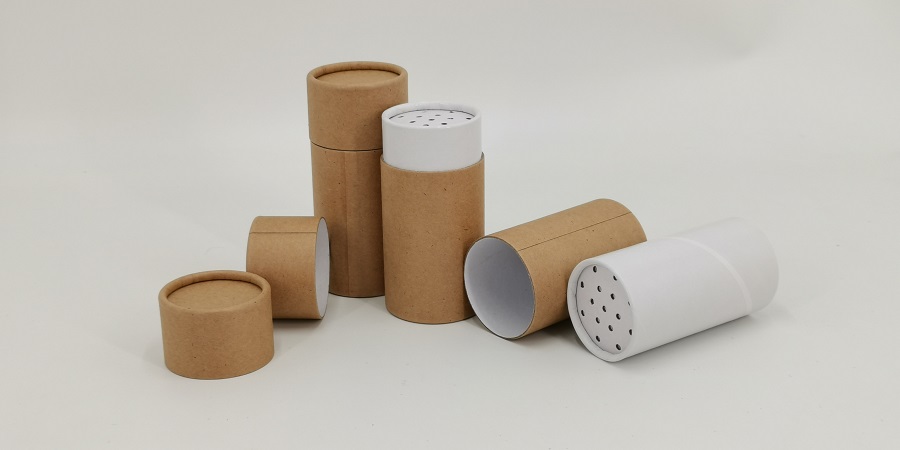 caja de lata de papel