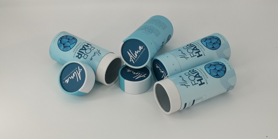 sellado de tubos de papel