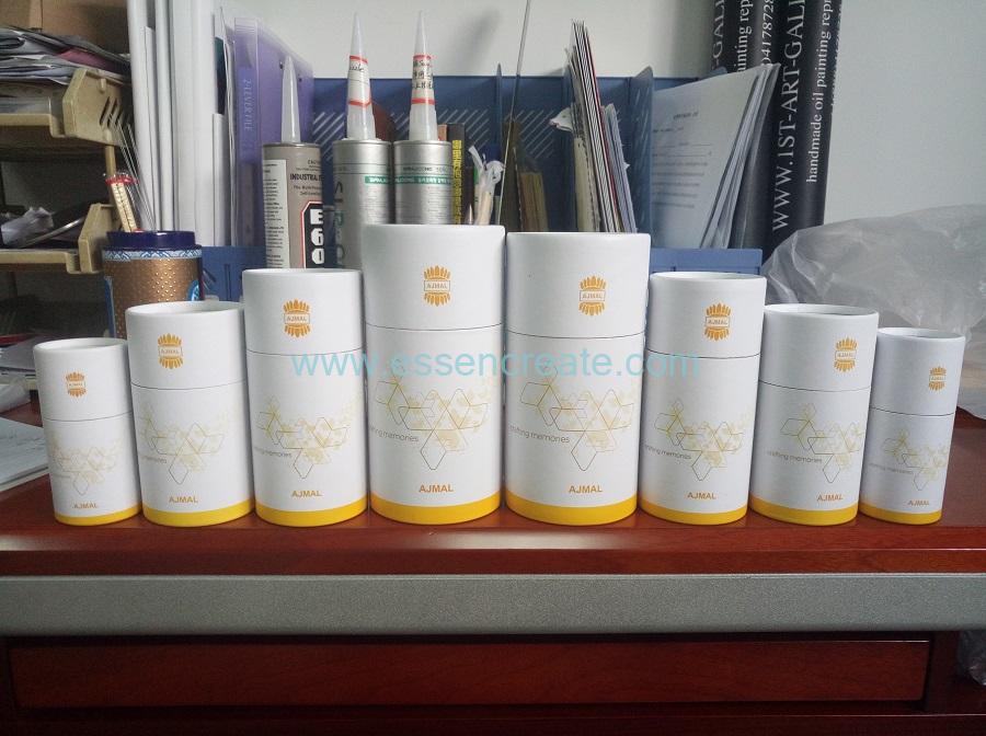 Envases de tubos de papel para desodorante.