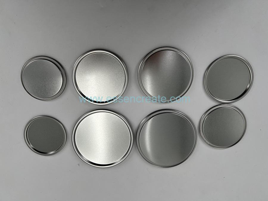 tapa de frasco de aluminio