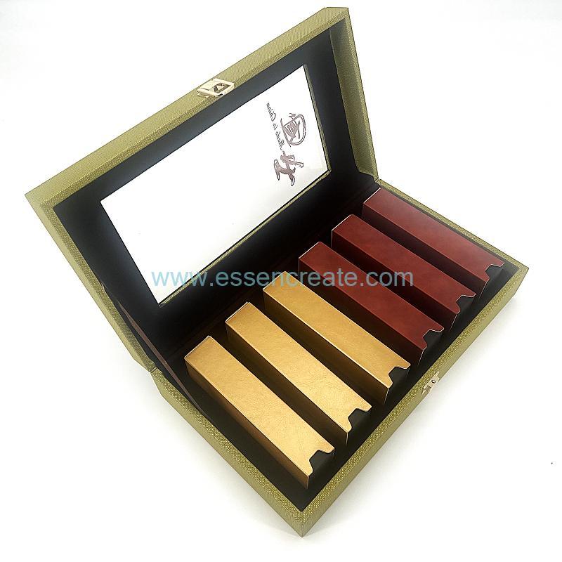 Exquisite Customizable Tea Gift Box with Logo Printing for Premium Packaging