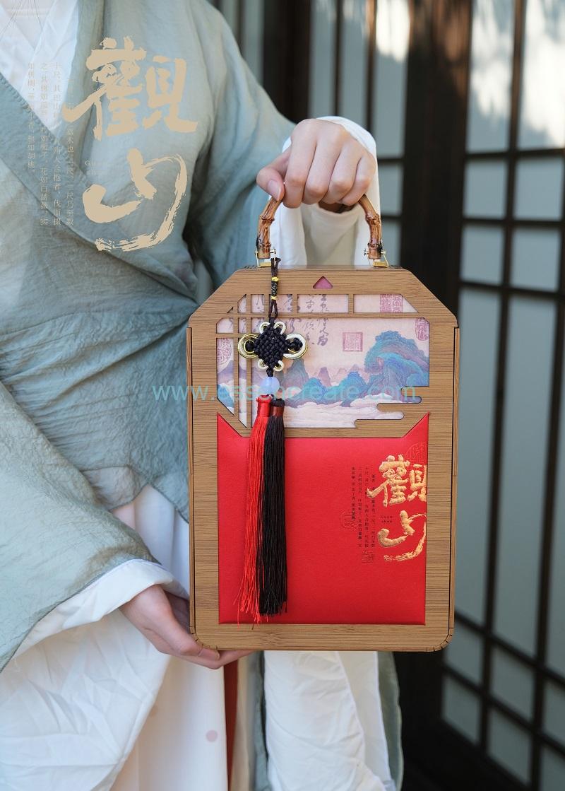 storing tea wood box