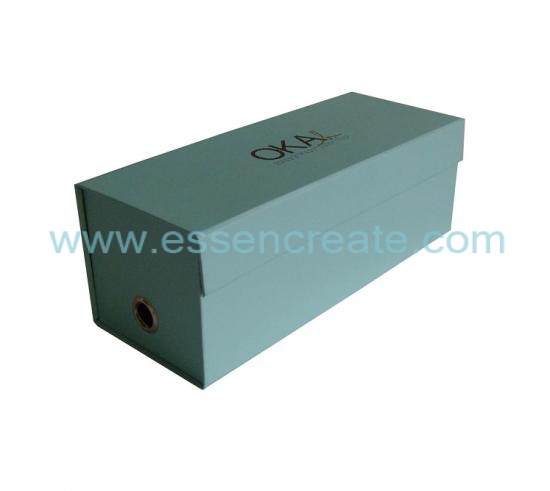 caja de regalo plegable de empaquetado plegable del perfume