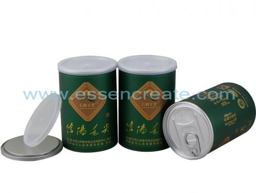tubo de embalaje de papel compuesto de té