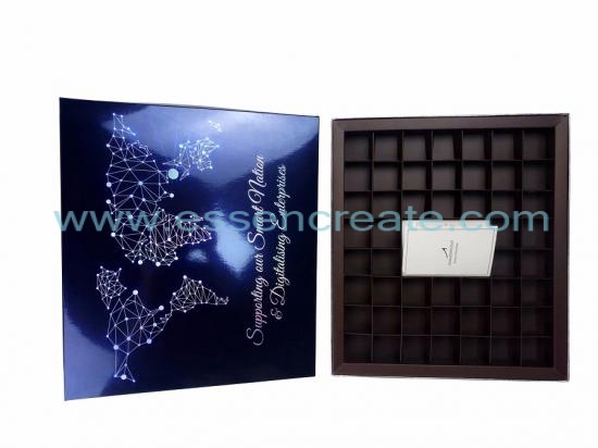 Fifty Chocolate Pralines Gift Box