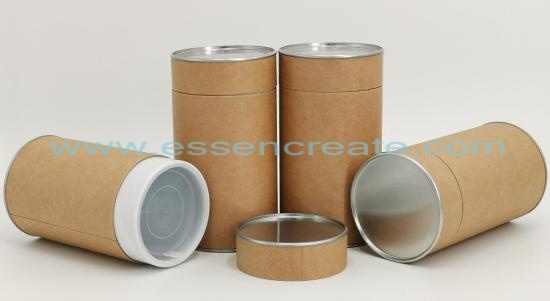 Kraft Cyliner Paper Tube Box